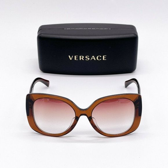 New Versace Women\'s Brown Acetate Sunglasses main image 6